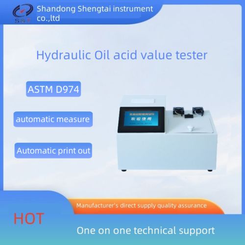 Latest company Solutions about SH108A Hydraulic Oil acid value tester