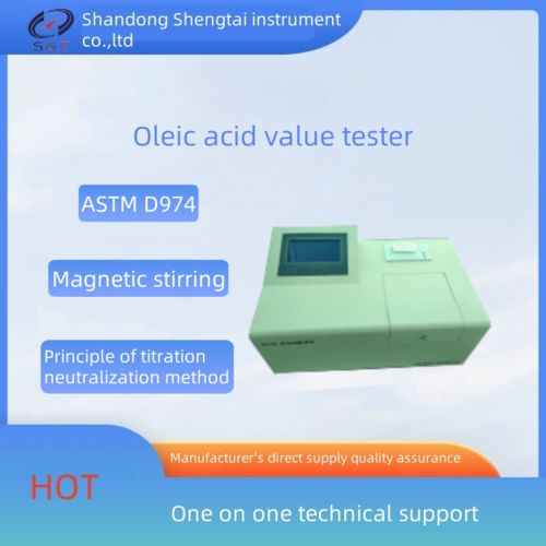 Latest company Solutions about SH108 Oleic acid value tester