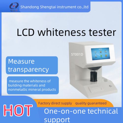 Latest company news about What are the functions and applications of the ST001D liquid crystal whiteness tester