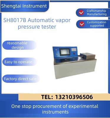 SH8017B il tester completamente automatico di pressione di vapore del prodotto petrolifero ha un angolo di rotazione di ° 350
