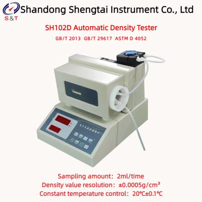 Fully Automatic Constant Temp Density Meter with 0.0001～1.999g/cm³ Range ±0.0005g/cm³ Accuracy and 20℃±0.1℃ Control