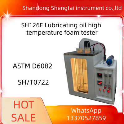 SH126E Schmieröl Hochtemperatur-Schaumprüfer ASTM D6082 150°C Schmierstoff-Schaumleistung