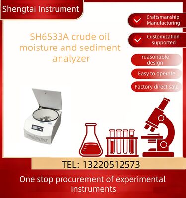 Centrifuge pour analyse d'humidité et de sédiments dans le pétrole brut 4000 tr/min ASTM D4007, écran tactile