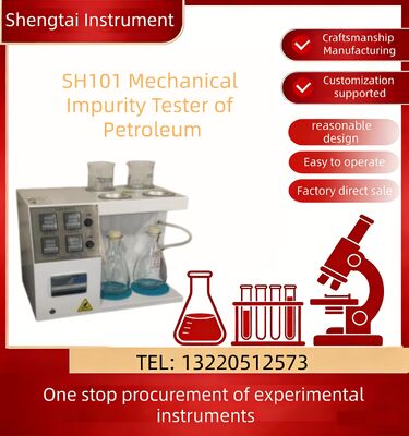Petroleum Product Mechanical Impurity Analyzer for Lab with Power and Temperature Control Accuracy