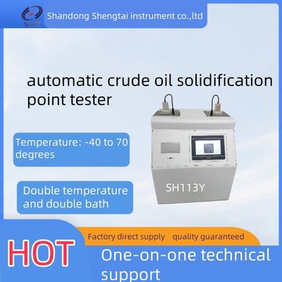 Qualité SY/T0541 Appareil automatique de détermination du point de solidification du pétrole brut -40~70°C usine