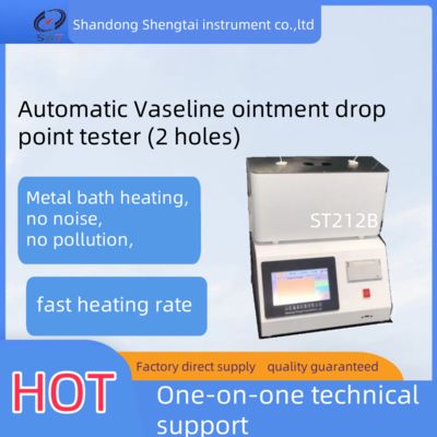 Good price Fully Automatic Vaseline Plaster Drop Point Tester 2 Holes USB Display online