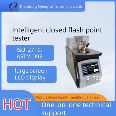 Good price SH705 Closed Mouth Automatic Flash Point Apparatus PT100 Platinum Resistance online