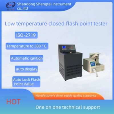 Good price ISO2719 Low Temperature Closed Flash Point Tester Compressor Refrigeration online