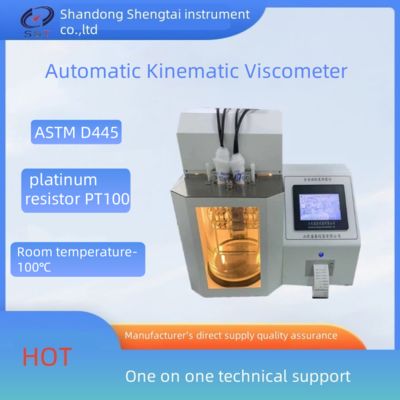 Good price SH112C Automatic Kinematic Viscometer Equipped With 2 Sets Of Capillary Viscometers online