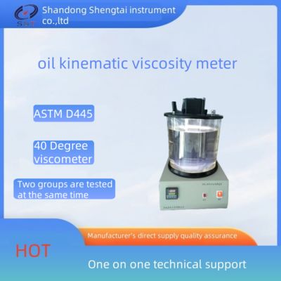 Good price Petroleum Kinematic Viscosity Meter SD265B Measurement Of 40 Degree Viscosity Two Cylinder online