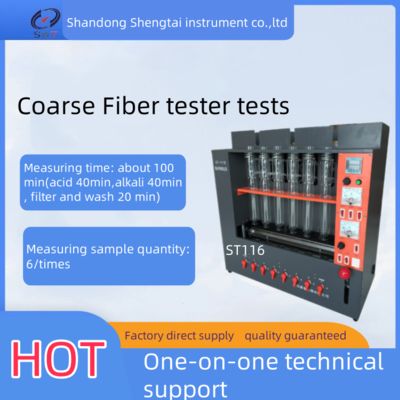 Good price ST116 Coarse Fiber Analyzer For Accurate Measurement Of Raw Fiber Content In Agriculture And Sideline Products online