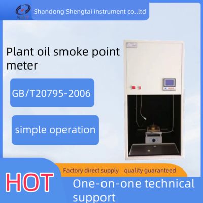 Harga bagus Tumbuhan Minyak titik asap meter layar layar LCD dengan lingkungan kerja suhu -10-40 derajat C 220V, 50Hz on line