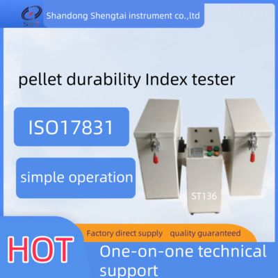 Good price ISO17831 Innovative and High-Performance Feed Testing Instrument for Pellet Durability Testing 120W 1440r / min online
