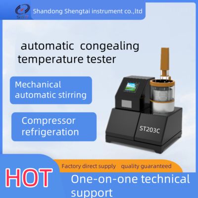Kwaliteit ST203C Automatische stollingstemperatuurtester voor farmaceutische testinstrumenten met opslag en weergave van testresultaten fabriek