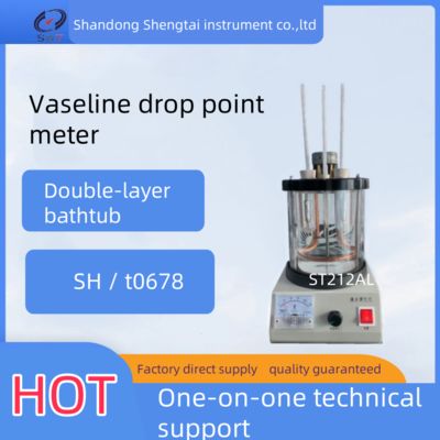 Good price ST212AL Manual Vaseline Drop Point Tester for Precise Vaseline Fluidity Temperature Determination in SH/t0678 Method online