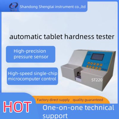 Harga bagus Pengukur kekerasan tablet otomatis dari Deviasi Standar Rata-rata dan Koefisien Diskrit untuk Pengujian Farmasi on line
