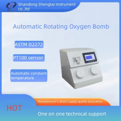 Good price Rotary Oxygen Bomb Calorimeter Astmd RPVOT Rotating Pressure Vessel Method Oxidation Stability Tester online