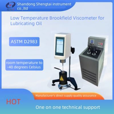 Goede prijs Laagtemperatuur smeerolie Brookfield viscometer ASTM D2983 online