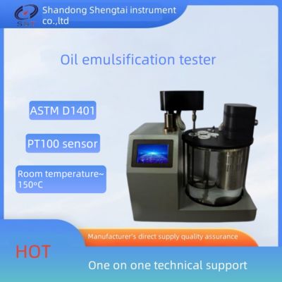Good price SH122 Semi Automatic Demulsification Tester With 4 Holes Steam Turbine Oil Measurement online