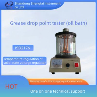 Good price ASTMD566 Grease Drop Point Tester Double Hole Oil Bath SD4929A online