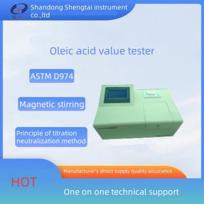Goede prijs ASTM D974 LCD-scherm Oleïnezuurwaarde Automatische Roer Tester voor Olie Test Apparatuur 300 W online
