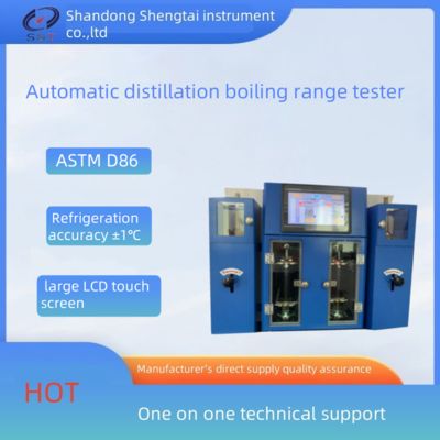 Good price 2 Holes Petroleum Testing Instruments ASTM D86 Automatic Distillation Range Tester online