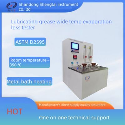 Good price Lubricating Grease Wide Temp Evaporation Loss Tester ASTM D2595 Metal Bath Temperature Control Meter online