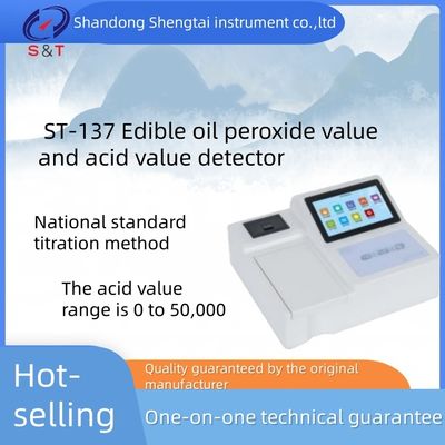 Giá tốt ST-137 Thiết bị thử dầu hiệu suất cao để phát hiện chính xác giá trị axit và peroxide trong dầu ăn trực tuyến