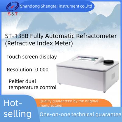 Harga bagus ST-138B Refraktometer Pengontrol Suhu Peltier Berkinerja Tinggi untuk Peralatan Uji Minyak on line