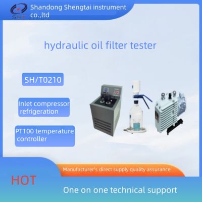 Good price Hot selling hydraulic oil filtration tester SH0210 Compressor refrigeration Electric heating tube heating online