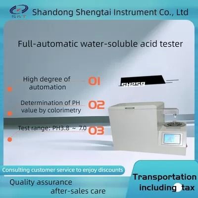 Buen precio Productos petrolíferos automáticos ácido soluble en agua y álcali SH259B con la pantalla LCD grande del tacto del color en línea