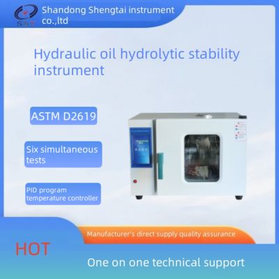 İyi bir fiyat. SH0301 Mineral yağ ve sentetik hidrolik sıvılar için hidrolik yağ hidroliz istikrarı test odası Cam şişe met çevrimiçi