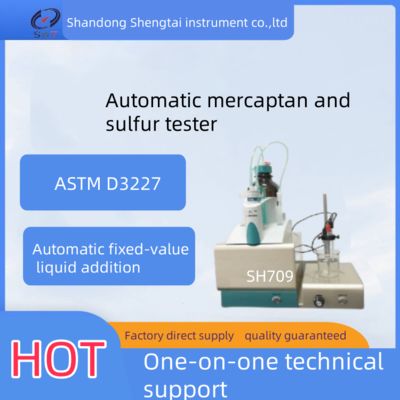 Good price SH709 automatic mercaptan and sulfur measuring instrument using potential titration method measurement principle. online