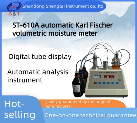 Good price ST-610A Automatic Karl Fischer Volumetric Moisture Meter The Ultimate Moisture Detection Instrument for Various Industries online