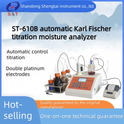 品質 ST-610B Karl Fischer滴定法 水分分析 水分含有率測定の最も効果的な方法 測定範囲 0.001%～100% 工場