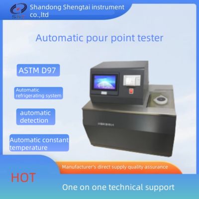Dobra cena SH113C w pełni automatyczny tester temperatury płynięcia GB/T3535 Wymagania normy krajowej ASTM D97 pojedynczy otwór w Internecie