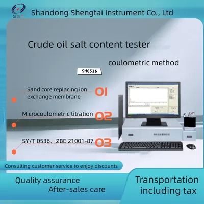 Good price Coulometric Titration Crude Oil Salt Content Tester Content 0.2PPm--10000mgNaCL/L online
