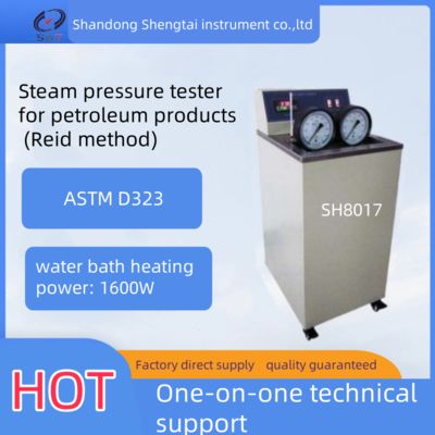 Goede prijs ASTM D323 Petroleum Testing Instruments SH8017 Gasoline Vapor Pressure Tester Reid methode online