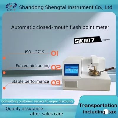 Good price Fully Automatic Closed Flash Point Testing Equipment Atmospheric Pressure Calibration online