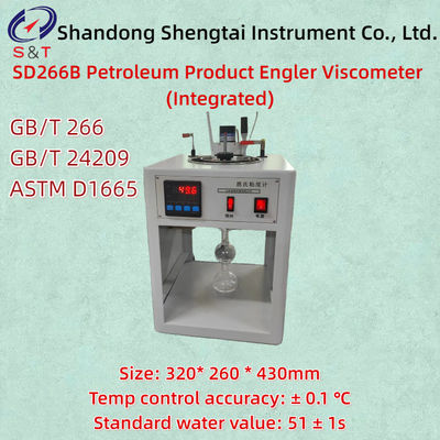 Καλή τιμή SD266B Πετρελαϊκό προϊόν Engler Viscometer ASTM D1665 PID Temp Control Υπολογιστής επιφάνειας εργασίας σε απευθείας σύνδεση