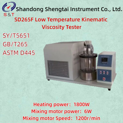 Good price SD265F Low Temperature Kinematic Viscosity Tester ASTM D445 Range -40～80 ℃ 2 holes online