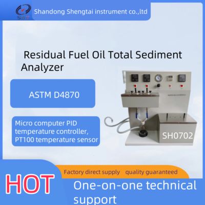 Goede prijs SH0702 de overblijvende analysator van het stookolie totale sediment (het verouderen methode, thermische filtratiemethode) online