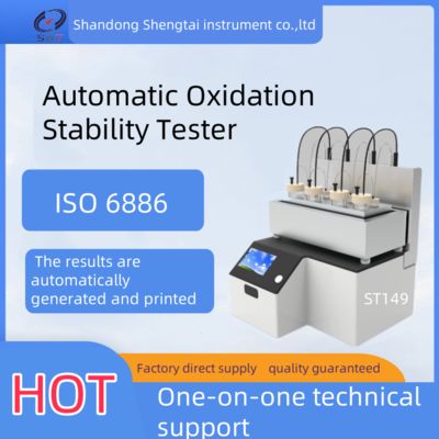 品質 自動オイル酸化安定性試験機 加速酸化試験 ISO 6886 工場