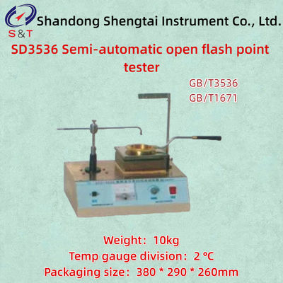 Good price SD3536 Semi Automatic Open Flash Point Tester ASTM D92 online