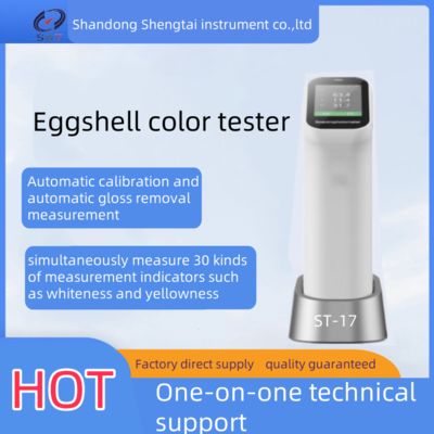 Good price Intelligent Automatic Calibration Eggshell Color Tester Measure Whiteness Yellowness online