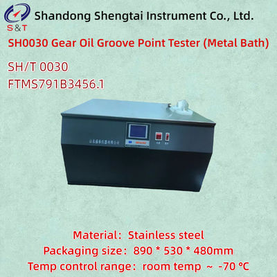 Good price SH0030 Vehicle Gear Oil Groove Point Tester SH0030 Metal Bath SH/T 0030 Room Temp ～ -70 ℃ online