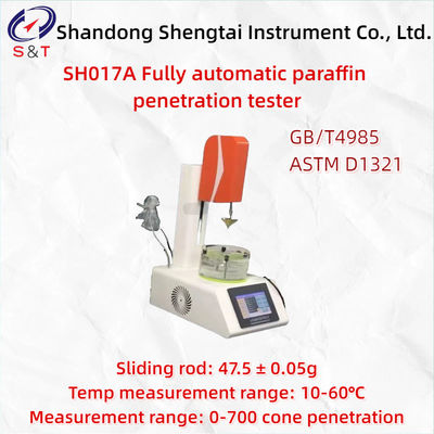 Good price SH017A Fully Automatic Paraffin Penetration Tester ASTM D1321 Sliding Rod online