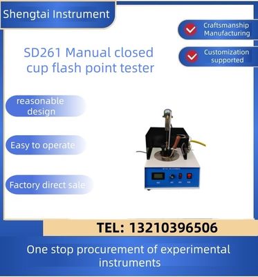 Good price Transformer Oil Cold Pressed Oil Flash Point SD261 Closed Cup Flash Point Apparatus online