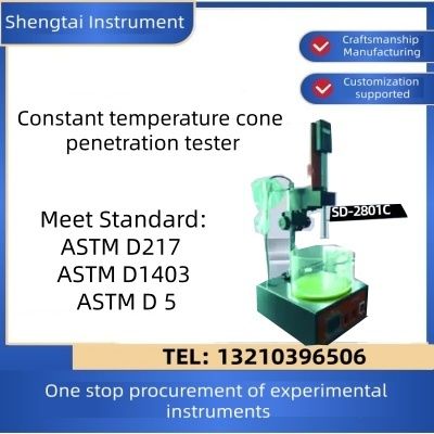 İyi bir fiyat. Yağlama ve Petrol Gresleri Sabit Sıcaklık Konik Penetrasyon Testi SD-2801C çevrimiçi