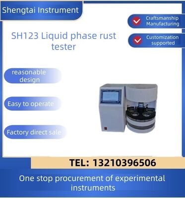 Buen precio ASTM D665 Probador automático de corrosión de fase líquida Cuatro motores separados para mezclar SH123 en línea